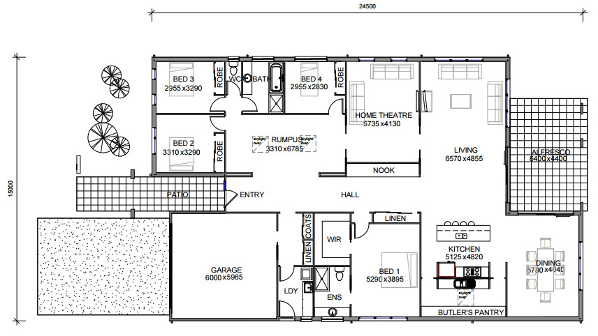 Panel Homes Pre-cast Concrete Design - Ebony